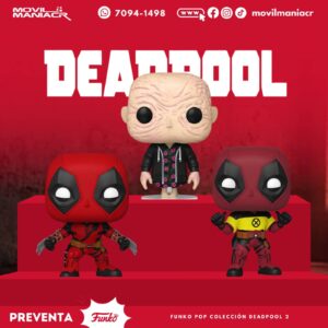 Colección 3 Funko Pop Deadpool 2 - (Preventa) ¡Reserva Ahora!