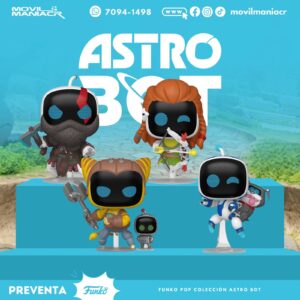 Colección 4 Funko Pop Astro Bot - (Preventa) ¡Reserva Ahora!