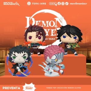 Colección 4 Funko Pop Demon Slayer NW - (Preventa) ¡Reserva Ahora!