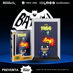 Funko Pop Batman 1966 Comic Cover #24 - (Preventa) ¡Reserva Ahora!