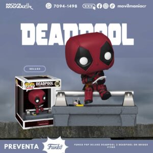 Funko Pop Deadpool 2 Deadpool on Bridge Deluxe #1580- (Preventa) ¡Reserva Ahora!