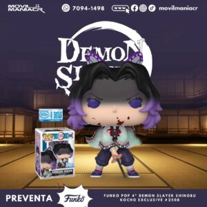 Funko Pop Demon Slayer Shinobu Kocho Exclusivo #2508 - (Preventa) ¡Reserva Ahora!