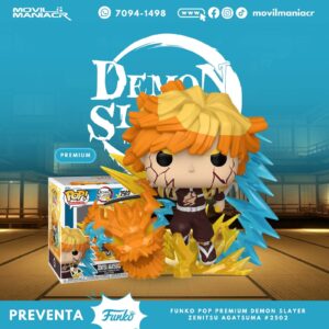 Funko Pop Demon Slayer Zenitsu Premium #2502 - (Preventa) ¡Reserva Ahora!