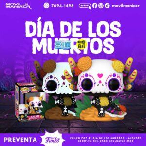 Funko Pop Dia de los Muertos Ajolote GITD Exclusivo #104 - (Preventa) ¡Reserva Ahora!