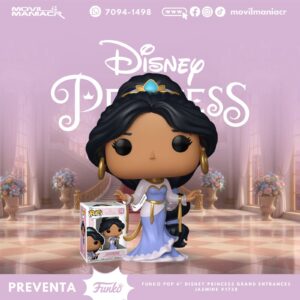 Funko Pop Disney Princess Grand Entrances Jasmine #1738 - (Preventa) ¡Reserva Ahora!