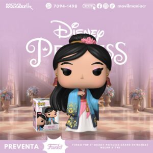 Funko Pop Disney Princess Grand Entrances Mulan #1740 - (Preventa) ¡Reserva Ahora!