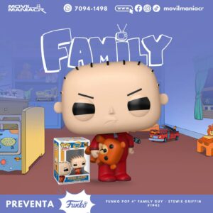 Funko Pop Family Guy Stewie Griffin #1943 - (Preventa) ¡Reserva Ahora!
