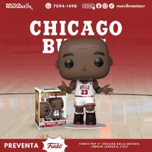 Funko Pop NBA Bulls Michael Jordan (Shrug) #234 - (Preventa) ¡Reserva Ahora!