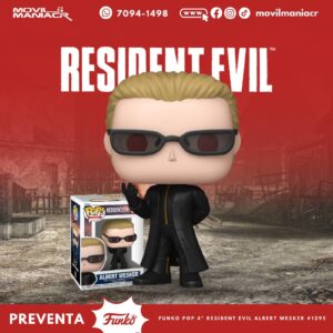 Funko Pop Resident Evil Albert Wesker #1295 - (Preventa) ¡Reserva Ahora!