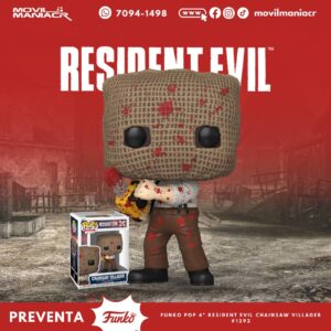 Funko Pop Resident Evil Chainsaw Villager #1292 - (Preventa) ¡Reserva Ahora!