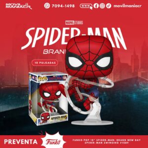 Funko Pop Spider-Man Brand New Day 10Pulgadas #1589 - (Preventa) ¡Reserva Ahora!