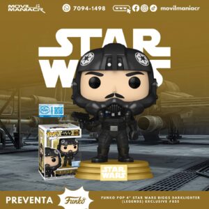 Funko Pop Star Wars Biggs Darklighter(Legends) Exclusivo #855 - (Preventa) ¡Reserva Ahora!