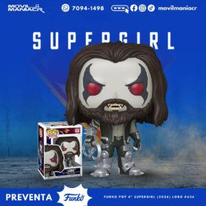 Funko Pop Supergirl Lobo #636 - (Preventa) ¡Reserva Ahora!