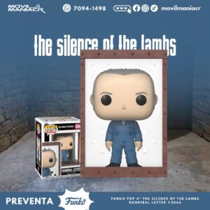 Funko Pop The Silent of the Lambs Hannibal Lecter #2066 - (Preventa) ¡Reserva Ahora!