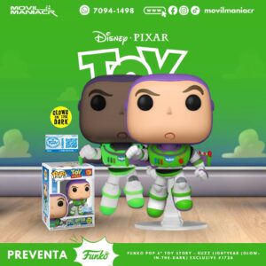 Funko Pop Toy Story Buzz Lightyear GITD Exclusivo #1726 - (Preventa) ¡Reserva Ahora!