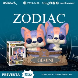 Funko Pop Zodiac Gemini #17 - (Preventa) ¡Reserva Ahora!