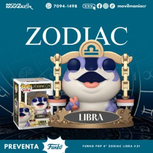 Funko Pop Zodiac Libra #21 - (Preventa) ¡Reserva Ahora!