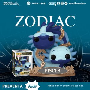 Funko Pop Zodiac Pisces #20 - (Preventa) ¡Reserva Ahora!