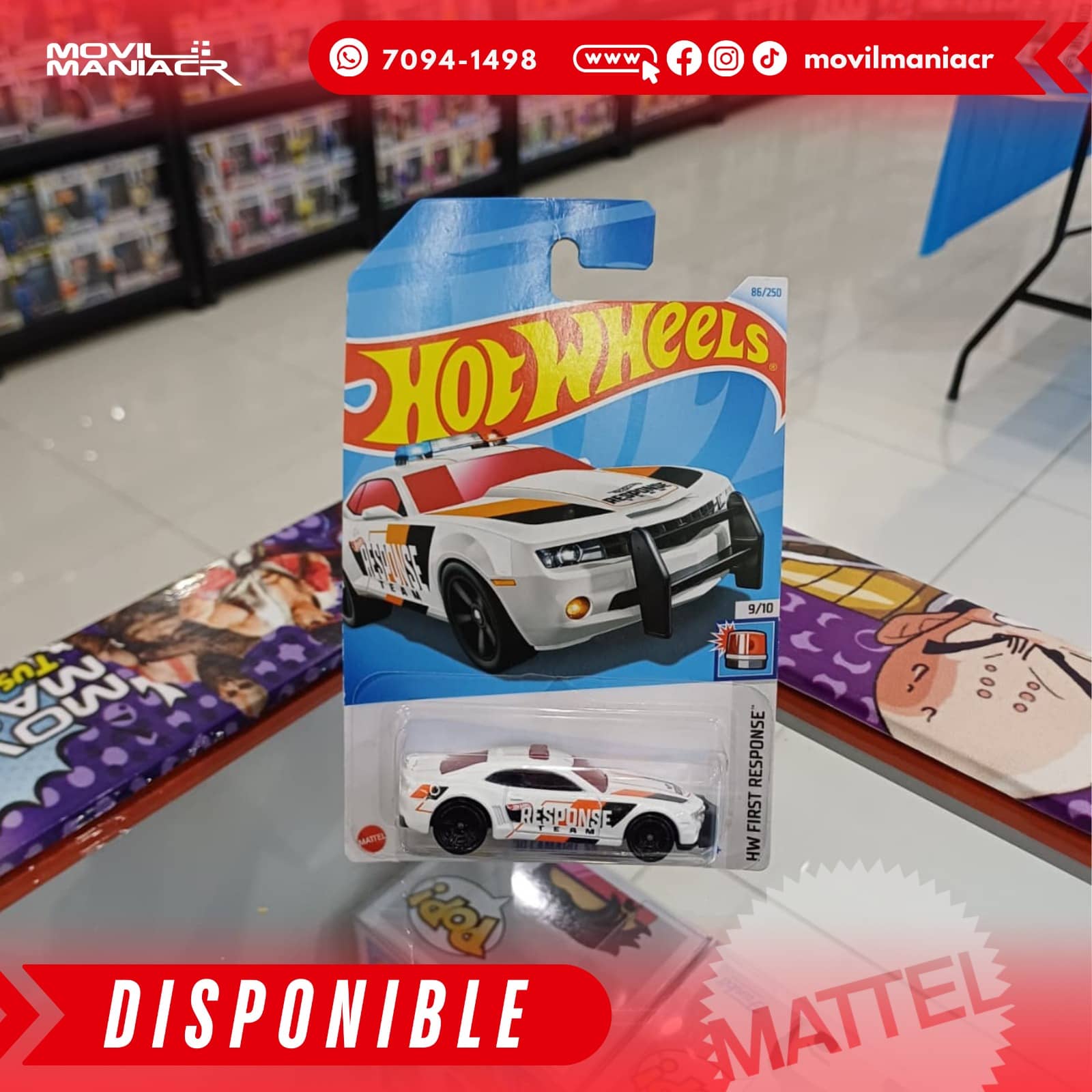 Hot Wheels '10 Camaro SS (86/250) 2024 – (Stock) ¡Disponible Ahora! 1 Hot Wheels '10 Camaro SS (86250) 2024 – (Stock) ¡Disponible Ahora!