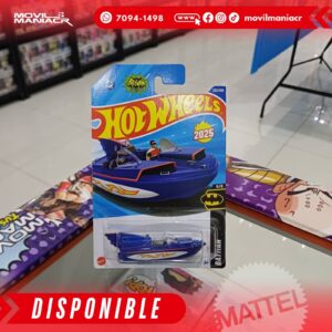Hot Wheels 1966 Bat Boat Batman (232250) 2025 – (Stock) ¡Disponible Ahora!