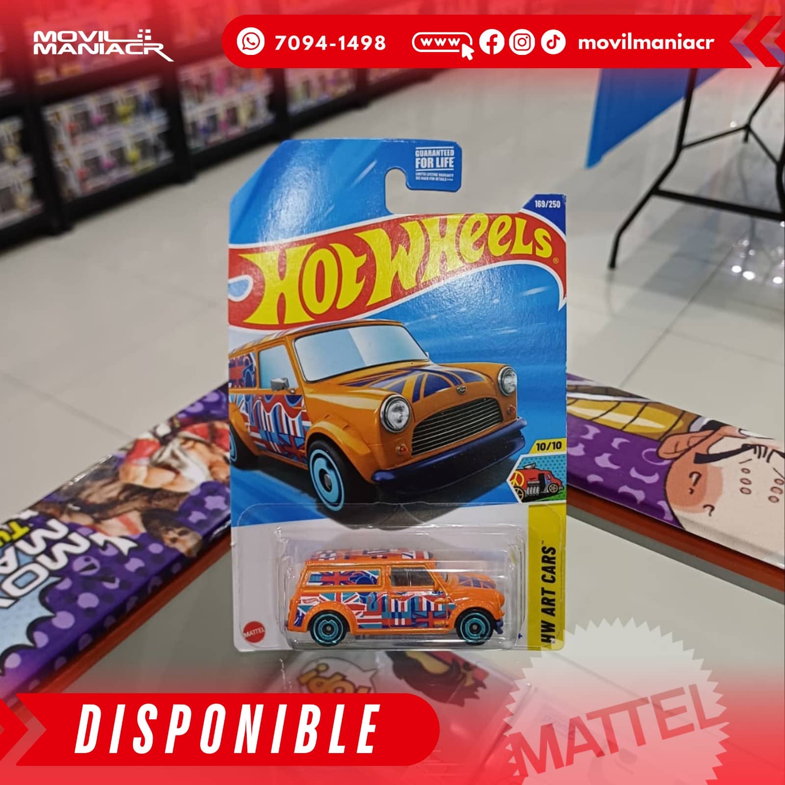 Hot Wheels '67 Austin Mini Van (169/250) 2025 – Naranja (Stock) ¡Disponible Ahora! 1 Hot Wheels '67 Austin Mini Van (169250) 2025 – Naranja (Stock) ¡Disponible Ahora!