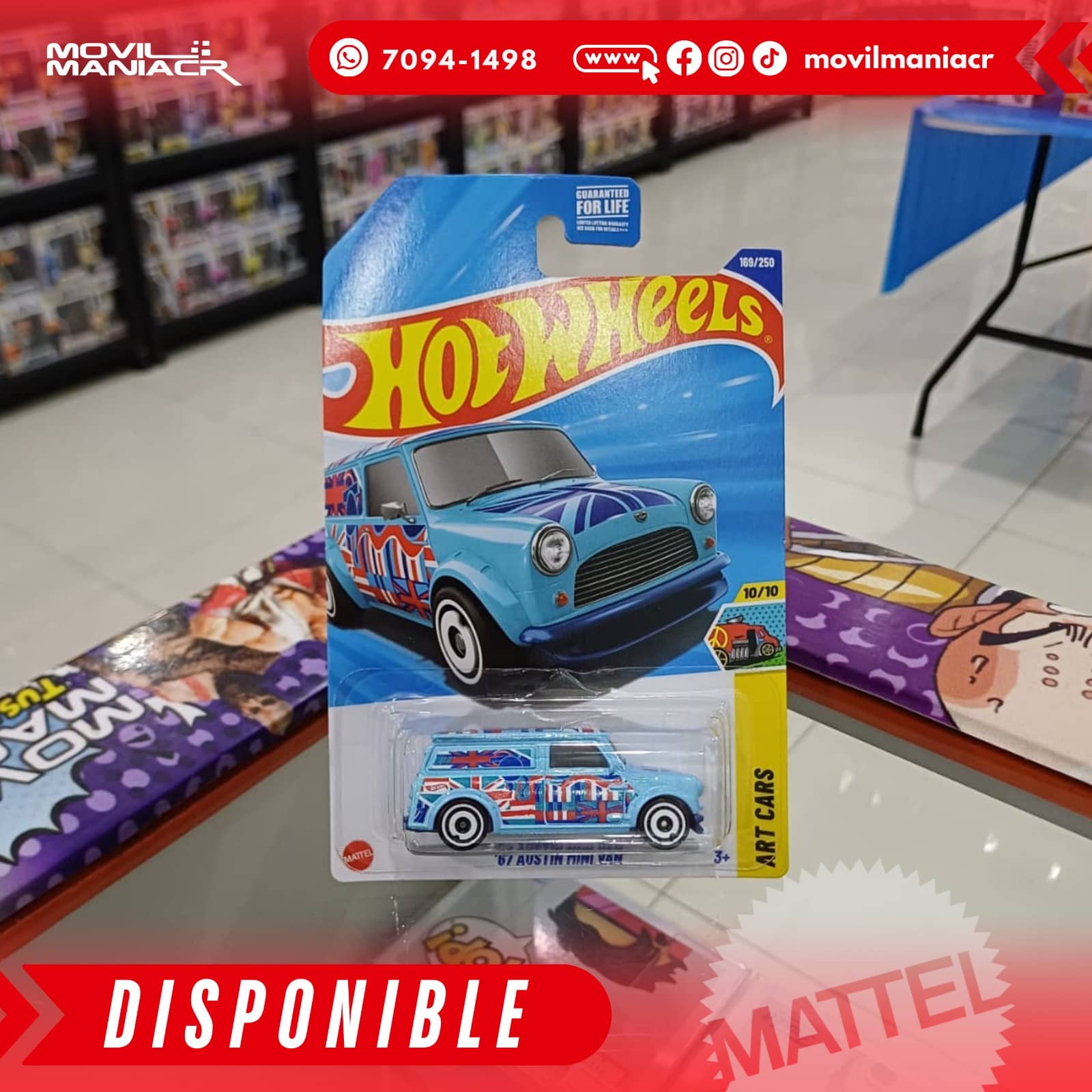Hot Wheels '67 Austin Mini Van (169/250) 2025 – (Stock) ¡Disponible Ahora! 1 Hot Wheels '67 Austin Mini Van (169250) 2025 – (Stock) ¡Disponible Ahora!