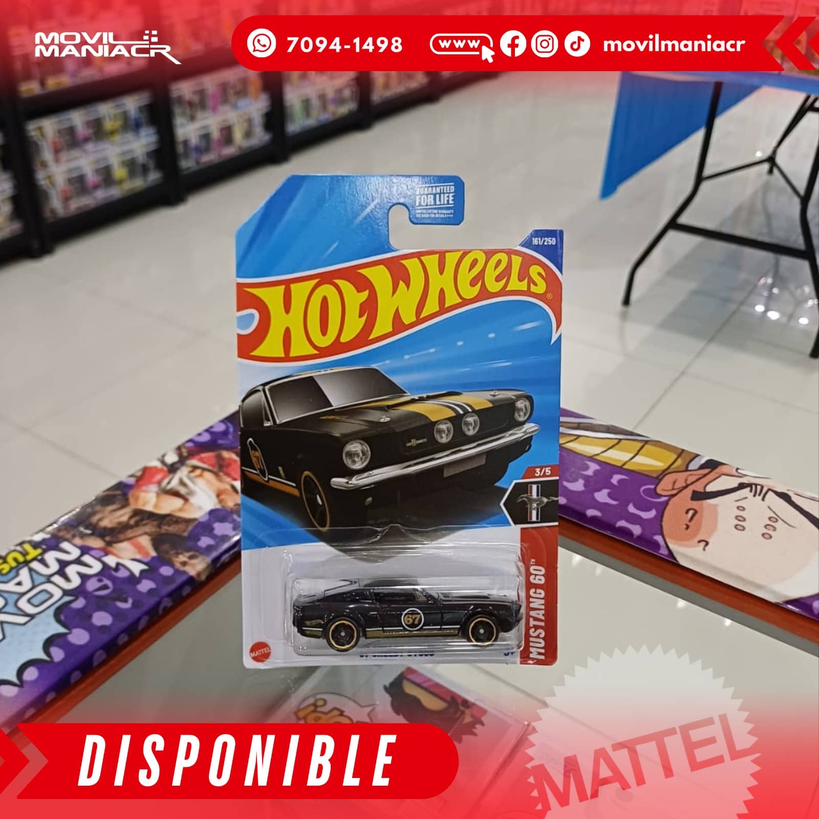 Hot Wheels '67 Shelby GT500 (161/250) 2025 – (Stock) ¡Disponible Ahora! 1 Hot Wheels '67 Shelby GT500 (161250) 2025 – (Stock) ¡Disponible Ahora!