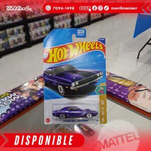 Hot Wheels '70 Dodge HEMI Challenger (164250) 2025 – (Stock) ¡Disponible Ahora!