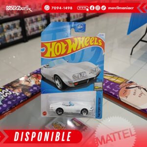 Hot Wheels '72 Stingray Convertible (47250) 2024 – Blanco (Stock) ¡Disponible Ahora!