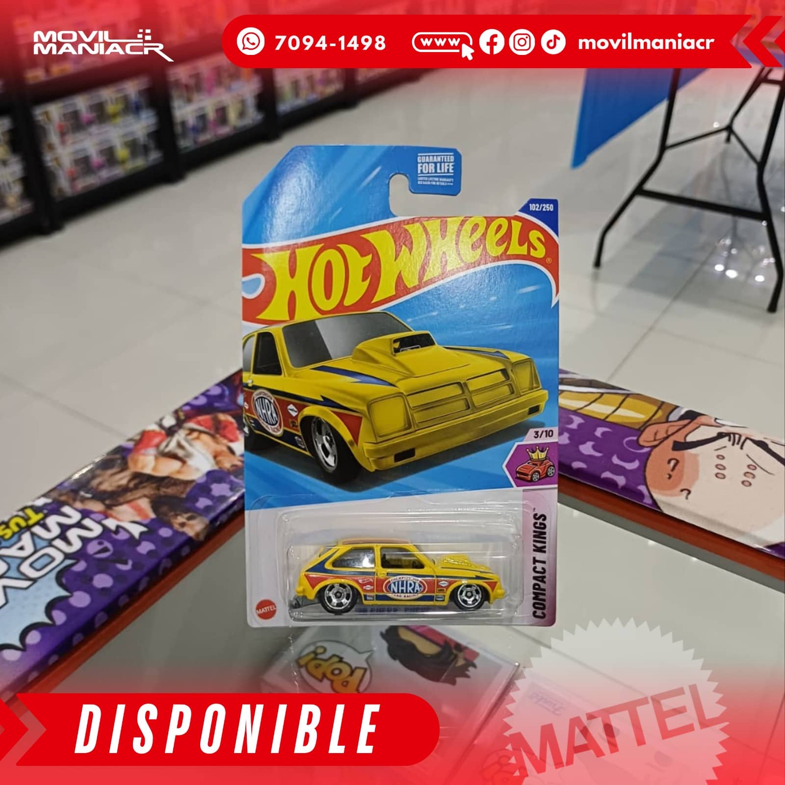 Hot Wheels '76 Chevy Chevette (102/250) 2025 – (Stock) ¡Disponible Ahora! 1 Hot Wheels '76 Chevy Chevette (102250) 2025 – (Stock) ¡Disponible Ahora!