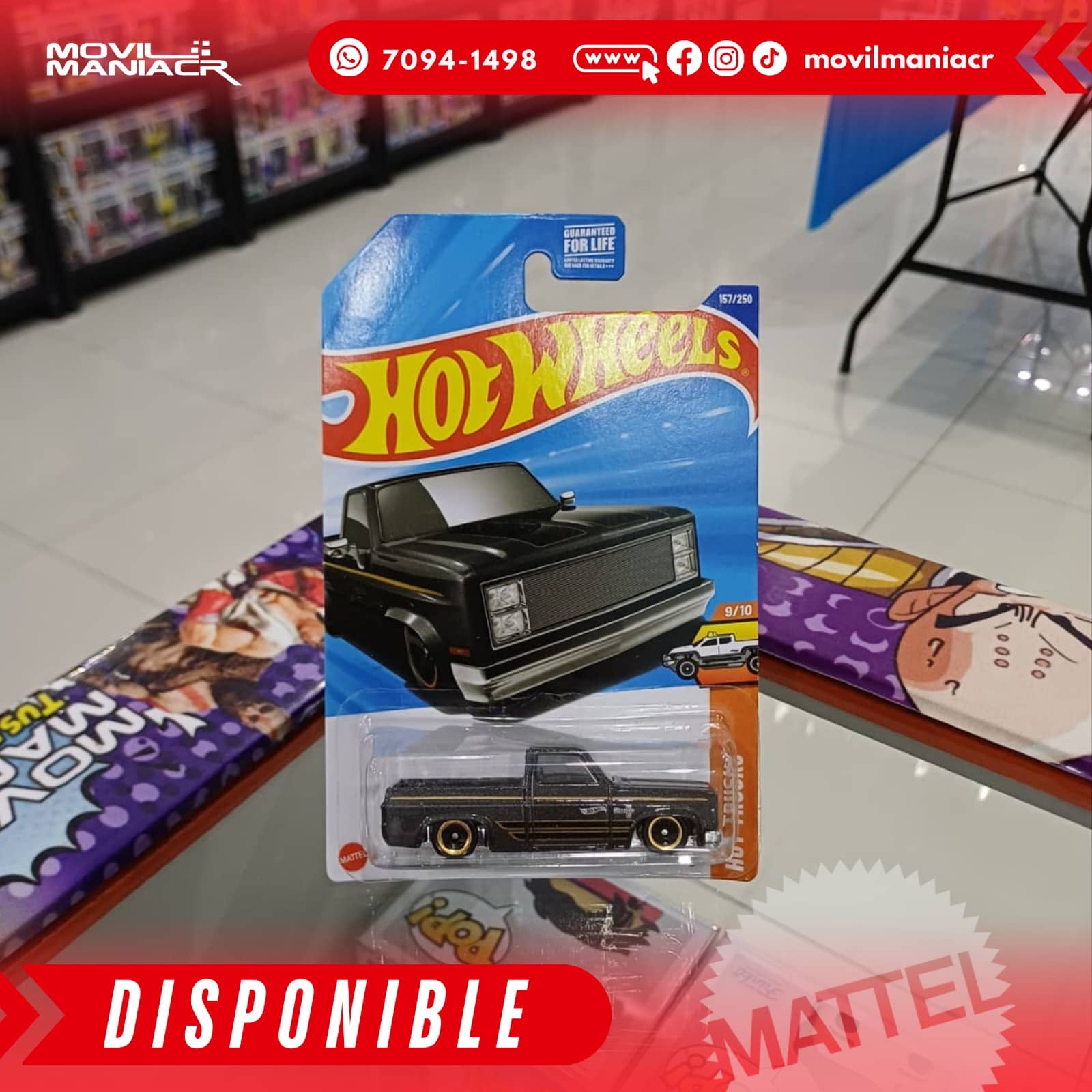 Hot Wheels '83 Chevy Silverado (157/250) 2025 – (Stock) ¡Disponible Ahora! 1 Hot Wheels '83 Chevy Silverado (157250) 2025 – (Stock) ¡Disponible Ahora!