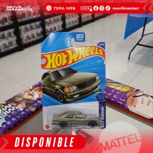 Hot Wheels '89 Mercedes-Benz 560 SEC AMG (186250) 2025 – (Stock) ¡Disponible Ahora!