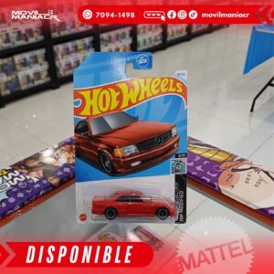 Hot Wheels '89 Mercedes-Benz 560 SEC AMG (82250) 2024 – (Stock) ¡Disponible Ahora!