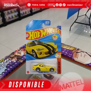 Hot Wheels '96 Dodge Viper GTS (176250) 2025 – (Stock) ¡Disponible Ahora!