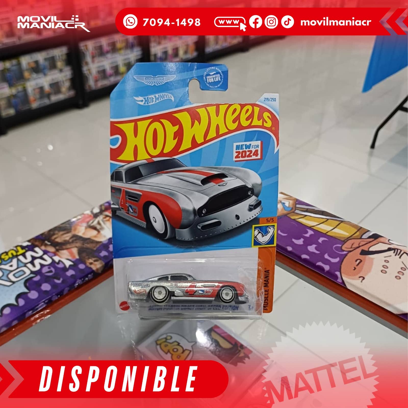 Hot Wheels Aston Martin DB4GT High-Speed Edition (219/250) 2024 – (Stock) ¡Disponible Ahora! 1 Hot Wheels Aston Martin DB4GT High-Speed Edition (219250) 2024 – (Stock) ¡Disponible Ahora!