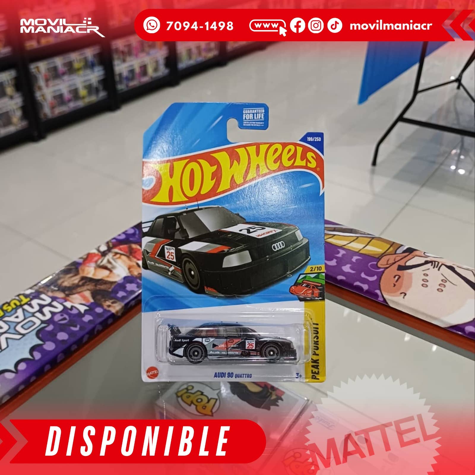 Hot Wheels Audi 90 Quattro (199/250) 2025 – (Stock) ¡Disponible Ahora! 1 Hot Wheels Audi 90 Quattro (199250) 2025 – (Stock) ¡Disponible Ahora!