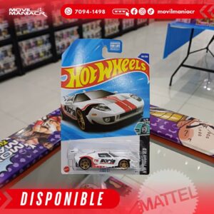Hot Wheels Ford GT (159250) 2025 – Blanco (Stock) ¡Disponible Ahora!