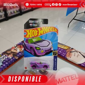 Hot Wheels Monster High Ghoul Mobile (3250) 2024 – (Stock) ¡Disponible Ahora!