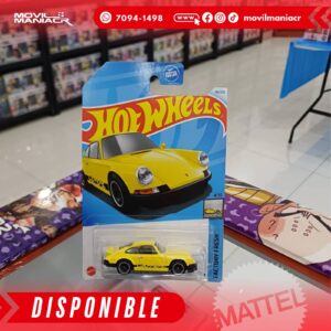 Hot Wheels Porsche 911 Carrera RS 2.7 (46250) 2024 – (Stock) ¡Disponible Ahora!