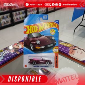 Hot Wheels Porsche 911 Turbo Cabriolet (239250) 2025 – (Stock) ¡Disponible Ahora!