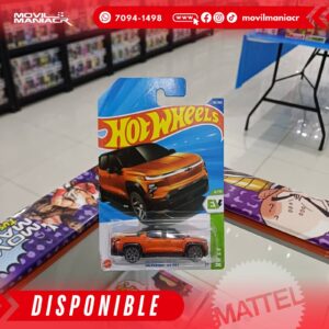 Hot Wheels Silverado EV RST (86250) 2025 – Naranja (Stock) ¡Disponible Ahora!