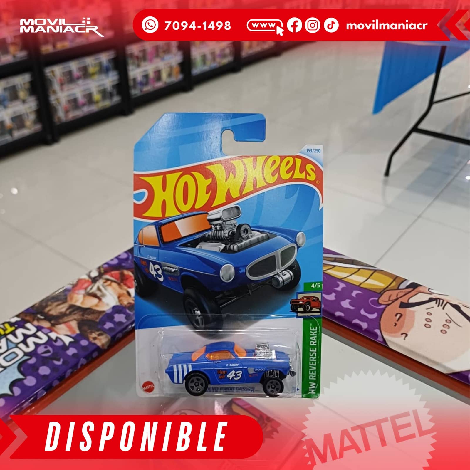 Hot Wheels Volvo P1800 Gasser (153/250) 2024 – (Stock) ¡Disponible Ahora! 1 Hot Wheels Volvo P1800 Gasser (153250) 2024 – (Stock) ¡Disponible Ahora!