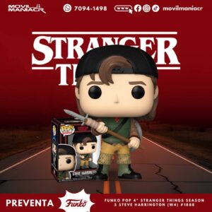 Funko Pop Stranger Things 5 Steve Harrington #1888 - (Preventa) ¡Reserva Ahora!