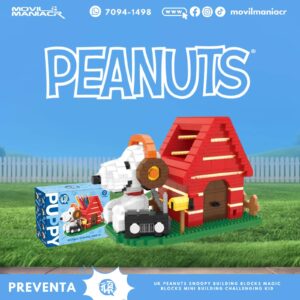 Armable Hsanhe Peanuts Snoopy Red House(13612) - (Preventa) ¡Reserva Ahora!