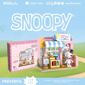 Armable Hsanhe Peanuts Snoopy Town Tale Gift Shop(S015) - (Preventa) ¡Reserva Ahora!
