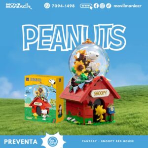 Armable Pantasy Peanuts Snoopy Red House(86918) - (Preventa) ¡Reserva Ahora!