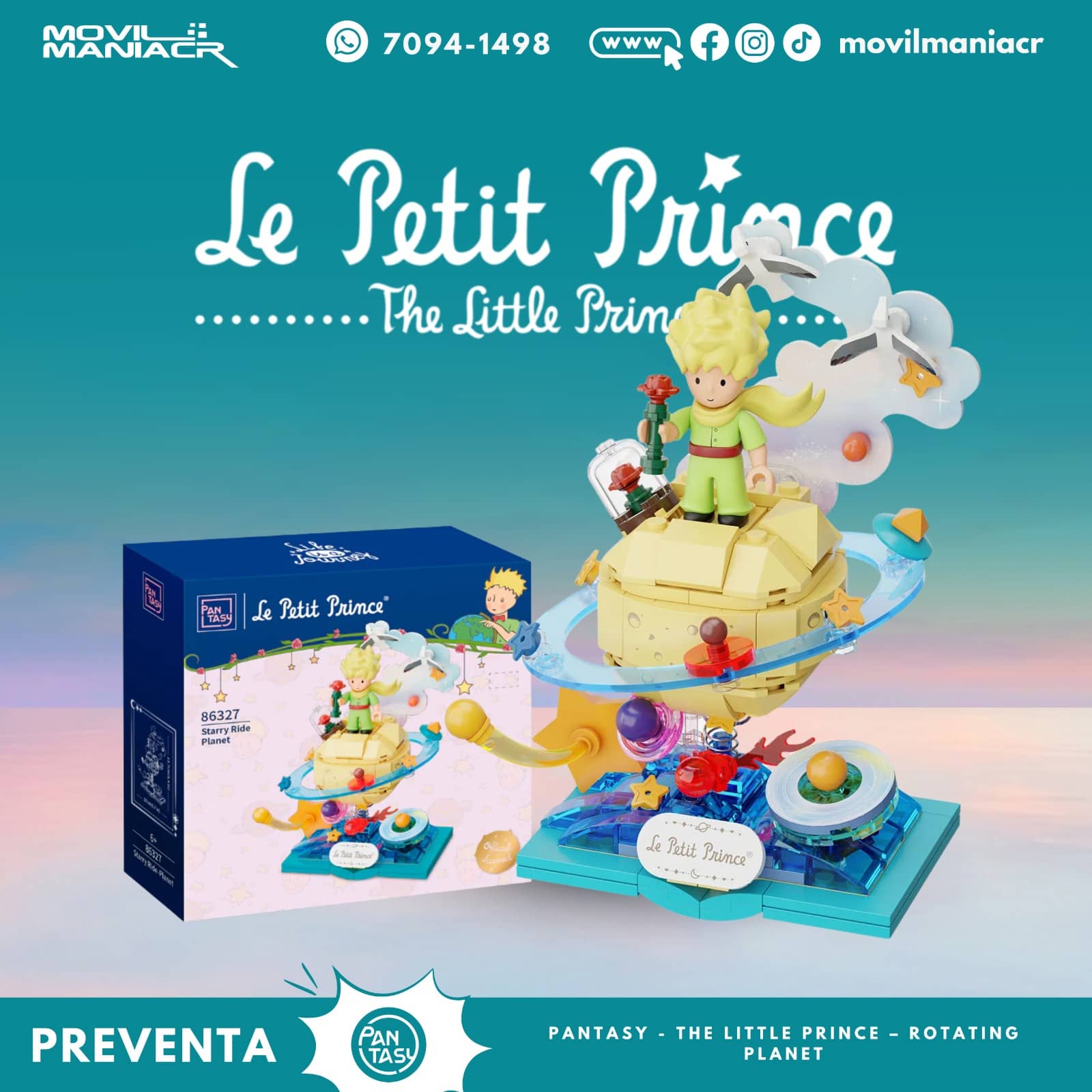 Armable Pantasy The Little Prince Starry Ride Planet(86327) - (Preventa) ¡Reserva Ahora! 1 Armable Pantasy The Little Prince Starry Ride Planet(86327) - (Preventa) ¡Reserva Ahora!