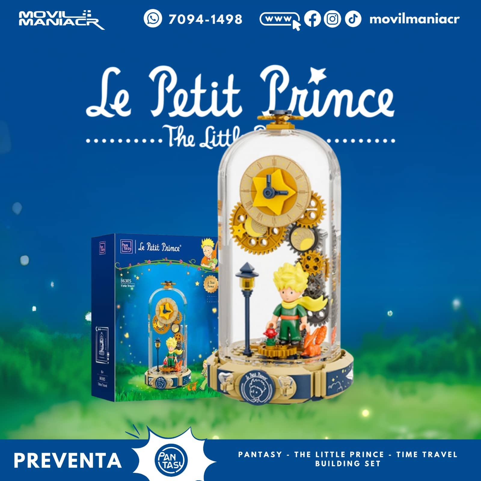 Armable Pantasy The Little Prince Time Travel(86305) - (Preventa) ¡Reserva Ahora! 1 Armable Pantasy The Little Prince Time Travel(86305) - (Preventa) ¡Reserva Ahora!