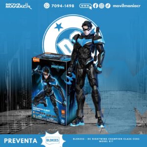 Blokees DC Champion Class 03 Nightwing Model Kit - (Preventa) ¡Reserva Ahora!