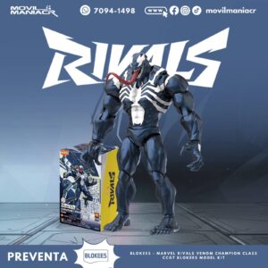 Blokees Marvel Rivals Champion Class 07 Venom Model Kit - (Preventa) ¡Reserva Ahora!